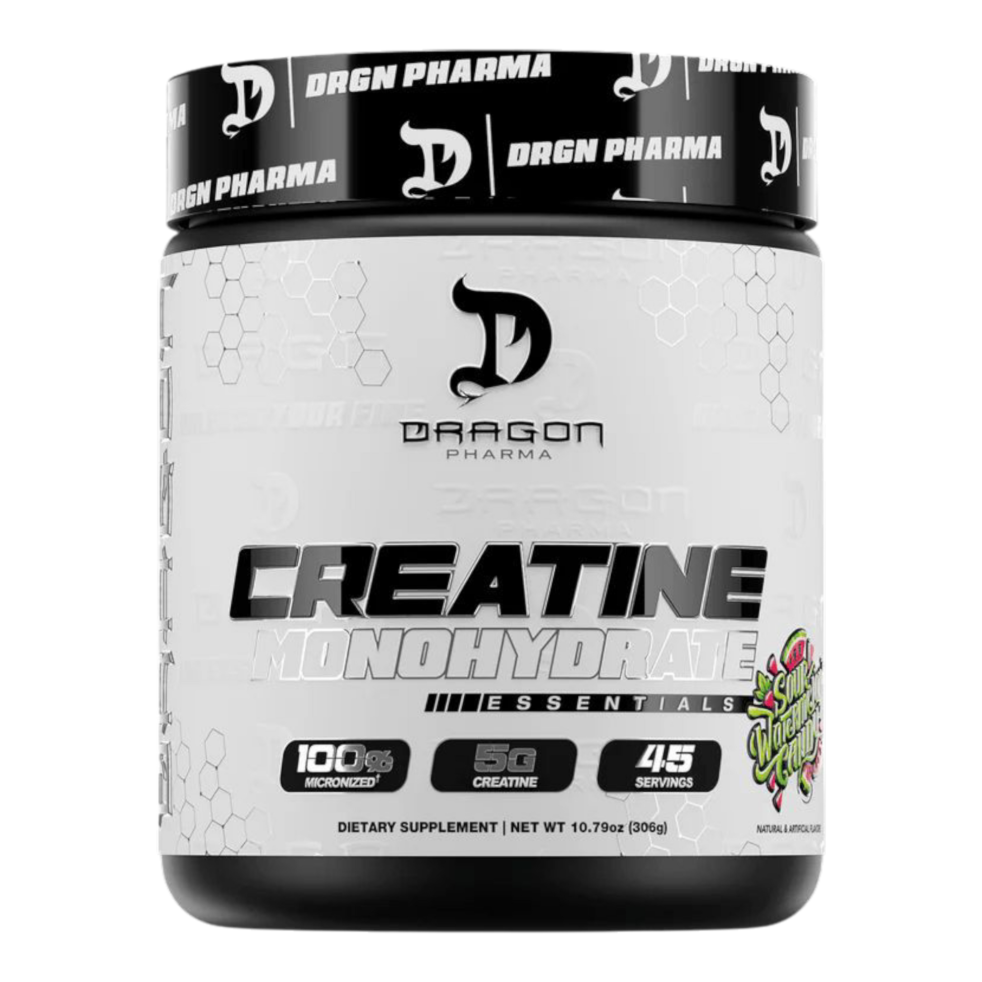 CREATINA SABORIZADA MONOHIDRATADA MICRONIZADA | DRAGON PHARMA 306g