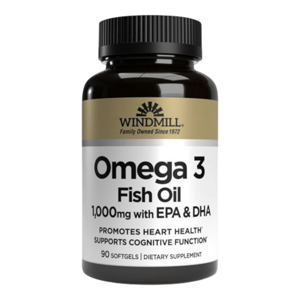 Omega 3 Fish Oil | WINDMILL 90 Cápsulas