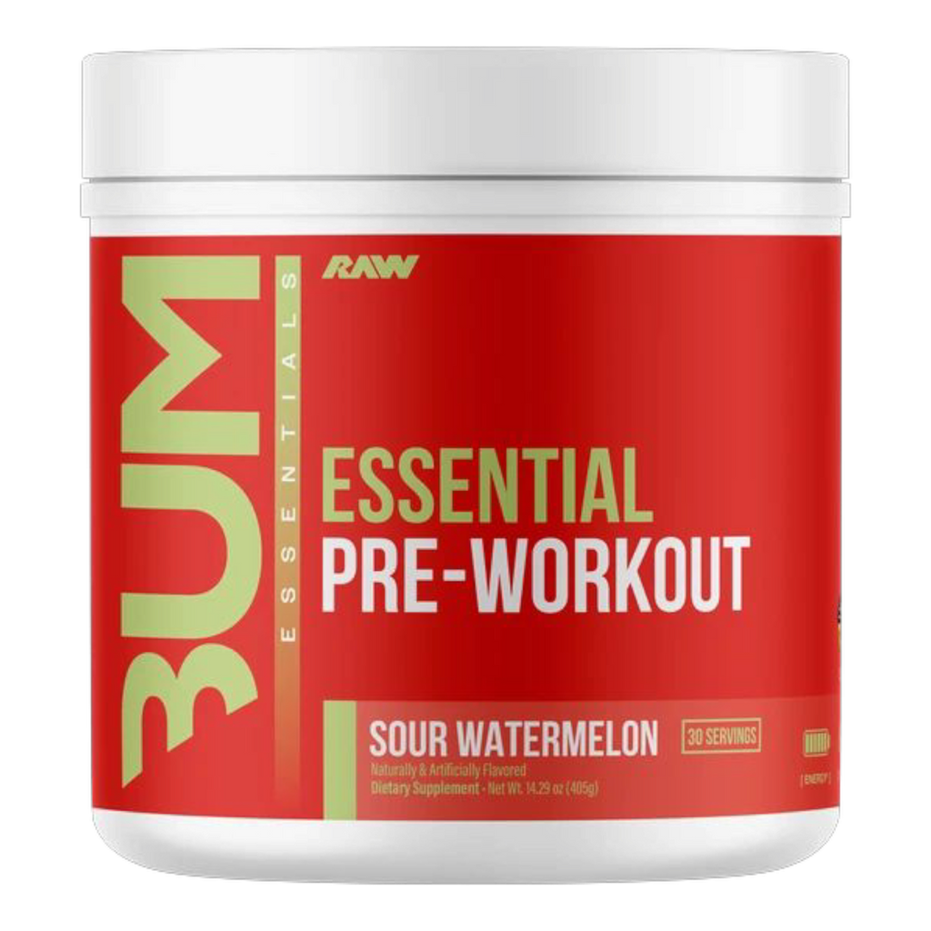 ESSENTIAL PRE-WORKOUT | RAW BUM 30 SERVICIOS
