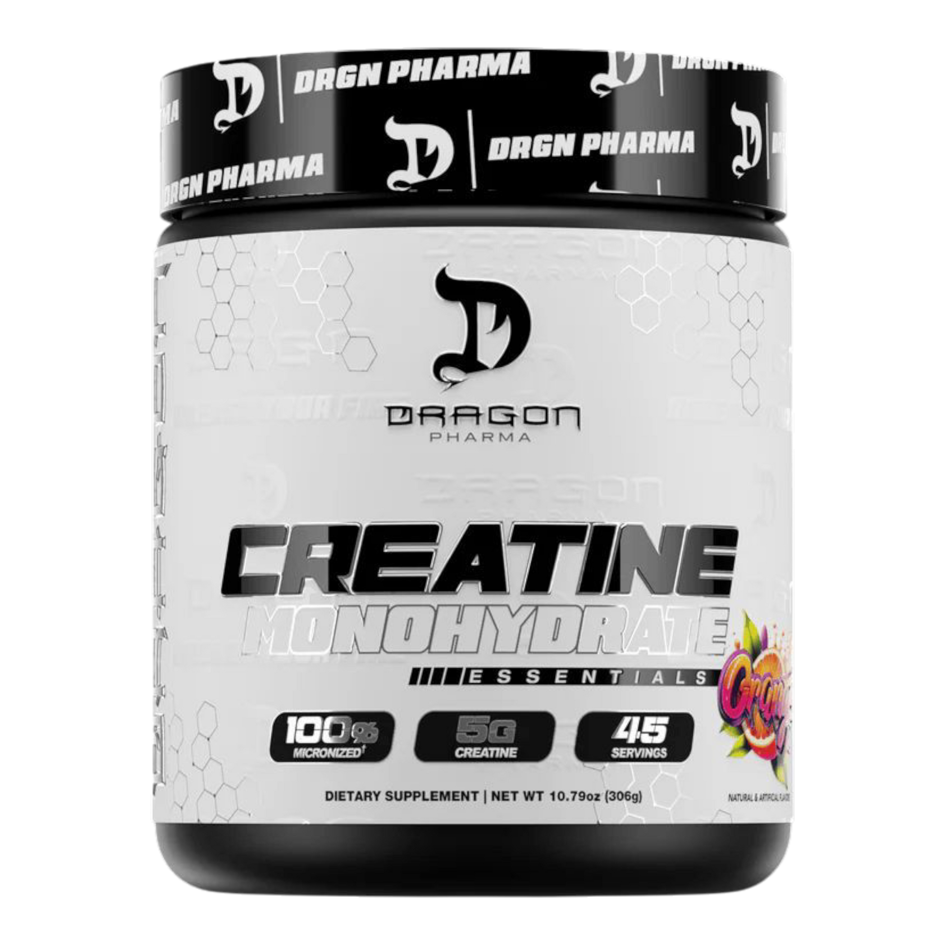 CREATINA SABORIZADA MONOHIDRATADA MICRONIZADA | DRAGON PHARMA 306g